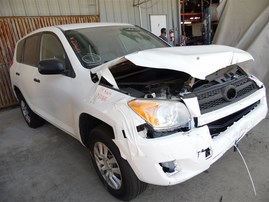 2009 Toyota Rav4 White 2.5L AT 2WD #Z24697